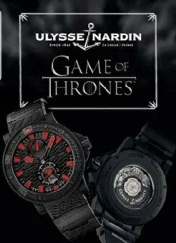 Ulysse Nardin Game Of thrones Limited edition 8 Watch WatchCharts