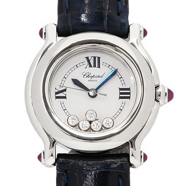 [Chopard] [Battery replaced / finished] Chopard "Happy Sport 4P Diamond