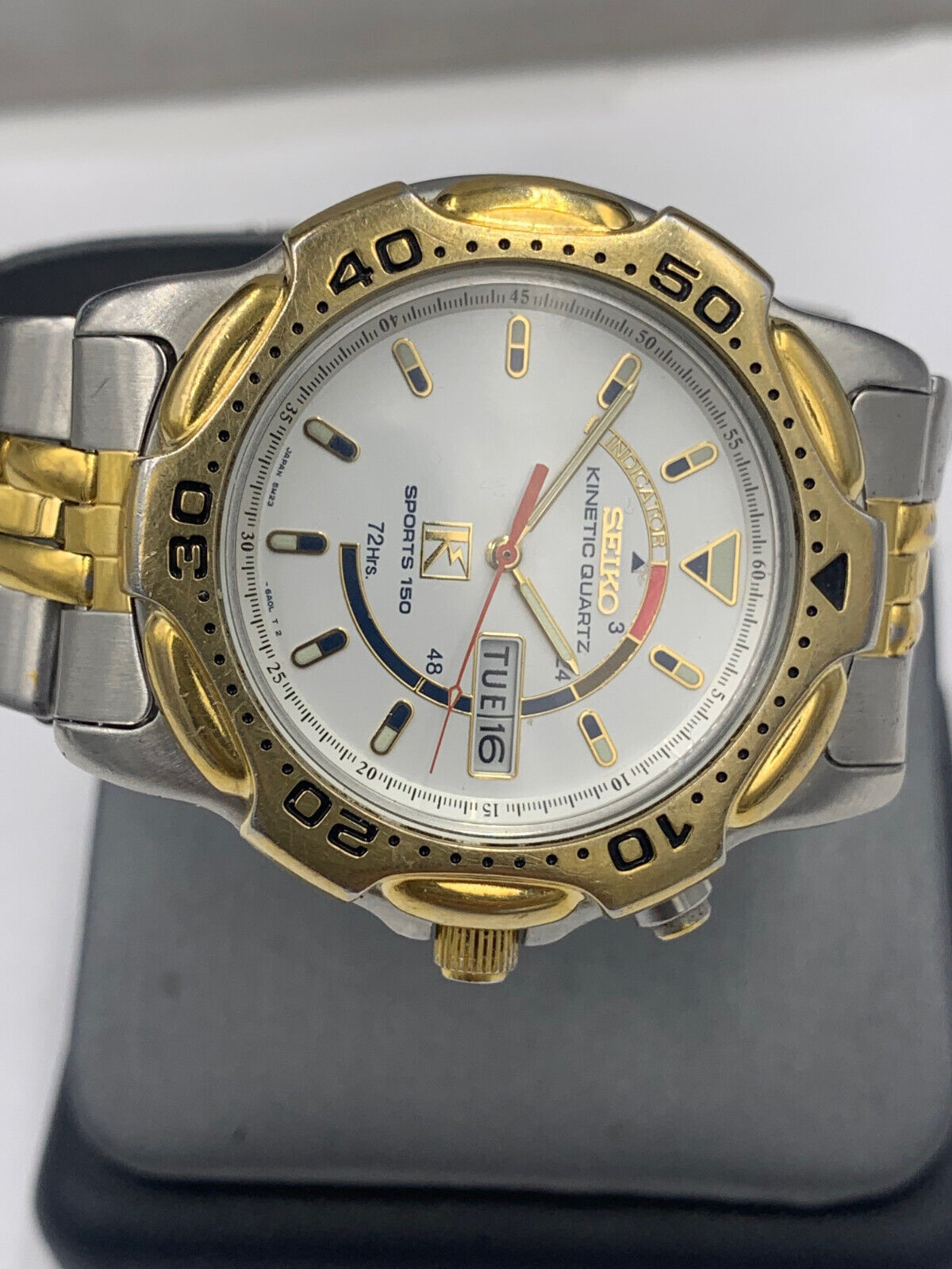 A17 美品 希少 稼動品 SEIKO KINETIC SPORTS 150 - メルカリ
