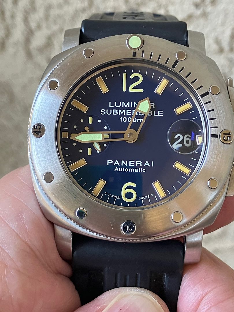 FS Panerai PAM00087F Submersible WatchCharts Marketplace