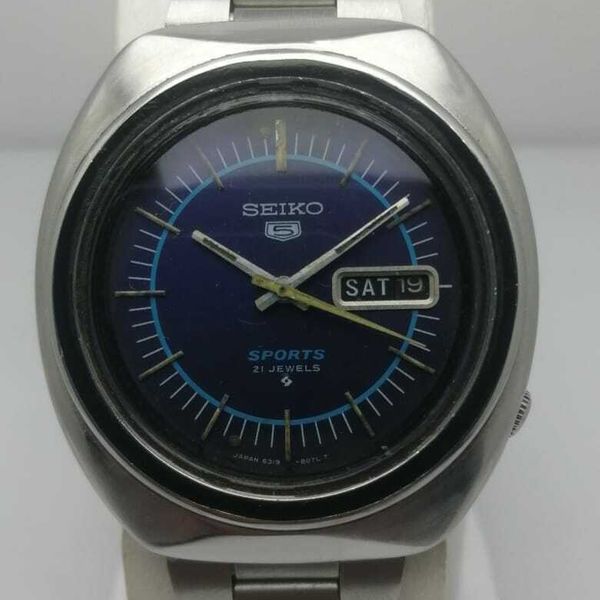 Seiko 5 Sports Vintage Watch 6319 8070 Automatic For Men Watchcharts