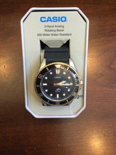 Casio MDV-106-1A Men's Diver Watch Duro 200M Modern Analog 200M Sports  Brand New