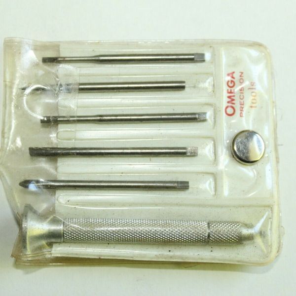 Vintage Omega Precision Tools Jewelers Miniature Screwdriver Set