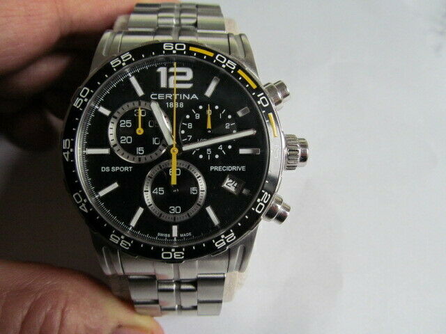 certina ds sport precidrive chronograph