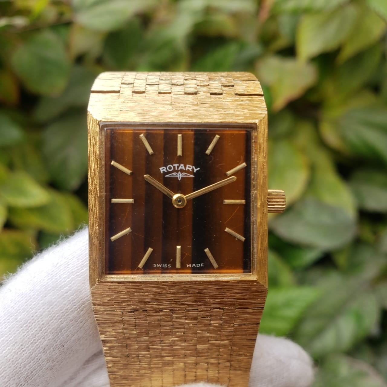 Vintage rotary gold on sale watch