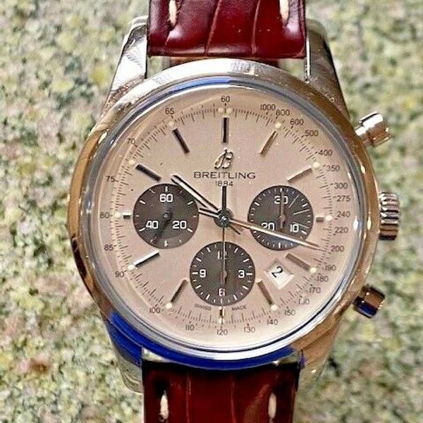 BREITLING TRANSOCEAN AB0152 CHRONOGRAPH BOX AND PAPERS EXCELLENT ...