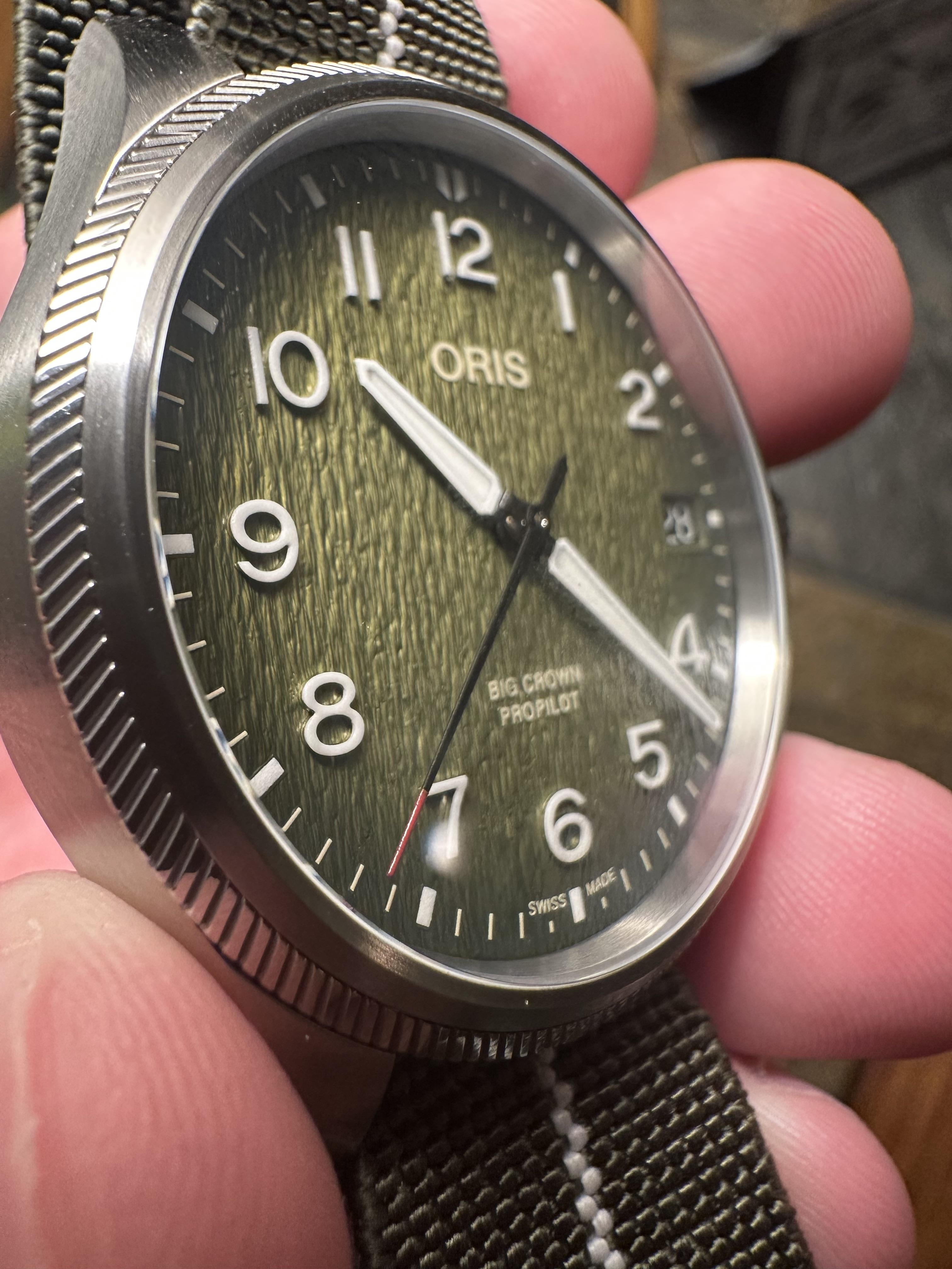 wts wtt Oris Okavango LE pro pilot repost 4 trade options