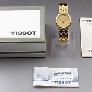 N MINT] Tissot Triple Calendar K255 Pointer Date Moonphase Unisex