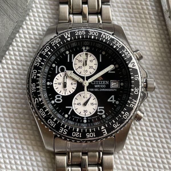[WTS] Citizen PROMASTER Chronograph Reverse Panda - $215 Shipped ...
