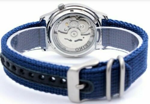 seiko 5 military automatic nylon strap snk807k2 men's watch