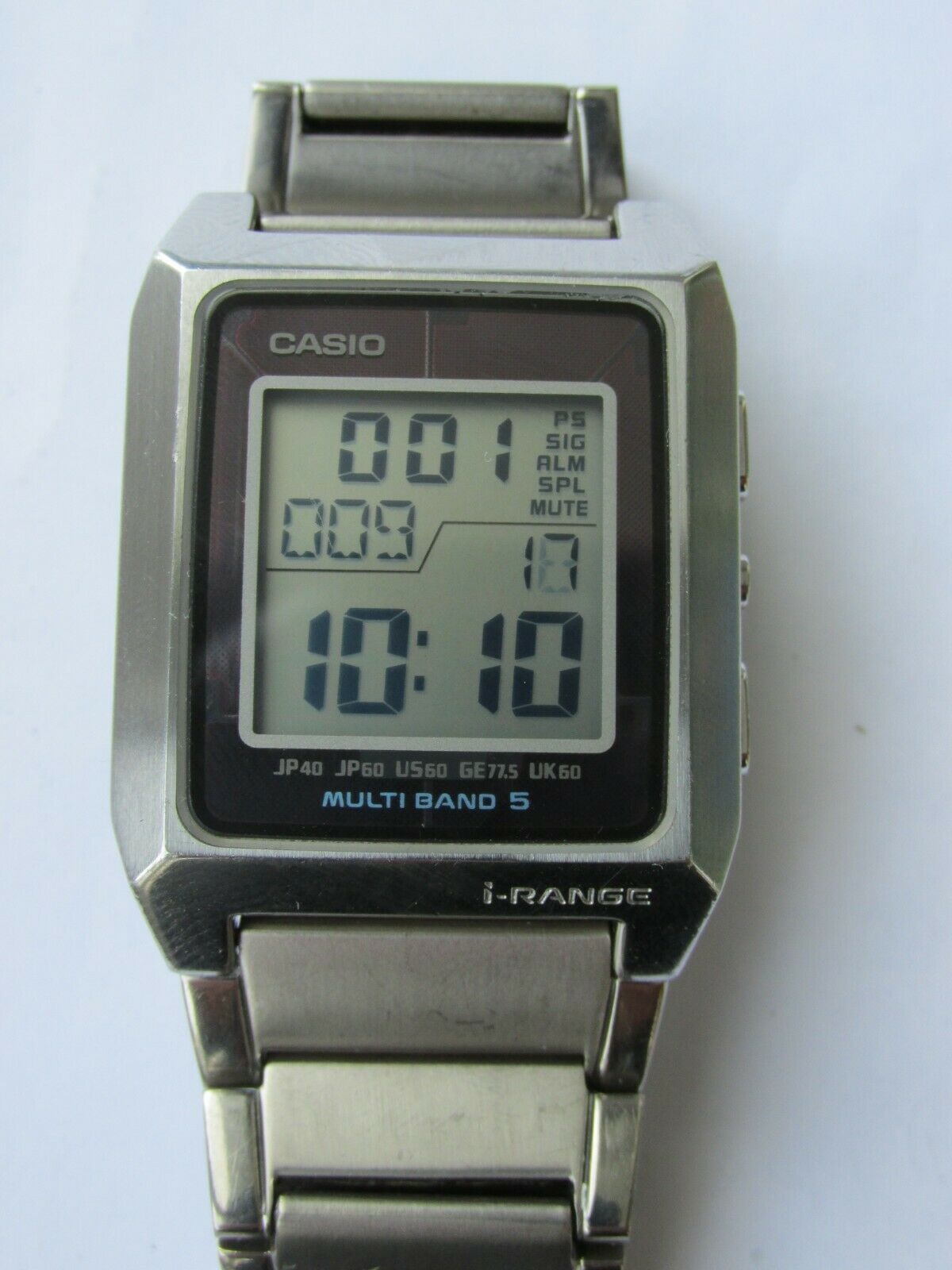 VINTAGE CASIO IRW-M200/WV-M401 i-RANGE TITANIUM MULTI BAND 5 TOUGH 