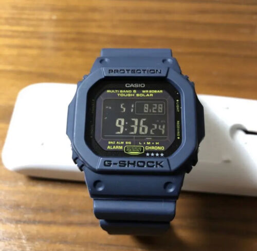 CASIO GW-M5610NV G-SHOCK TOUGH SOLAR JAPAN | WatchCharts