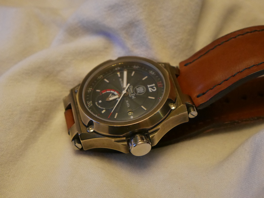 FOR SALE Anonimo Dino Zei Nautilo Bronze w Blue Dial