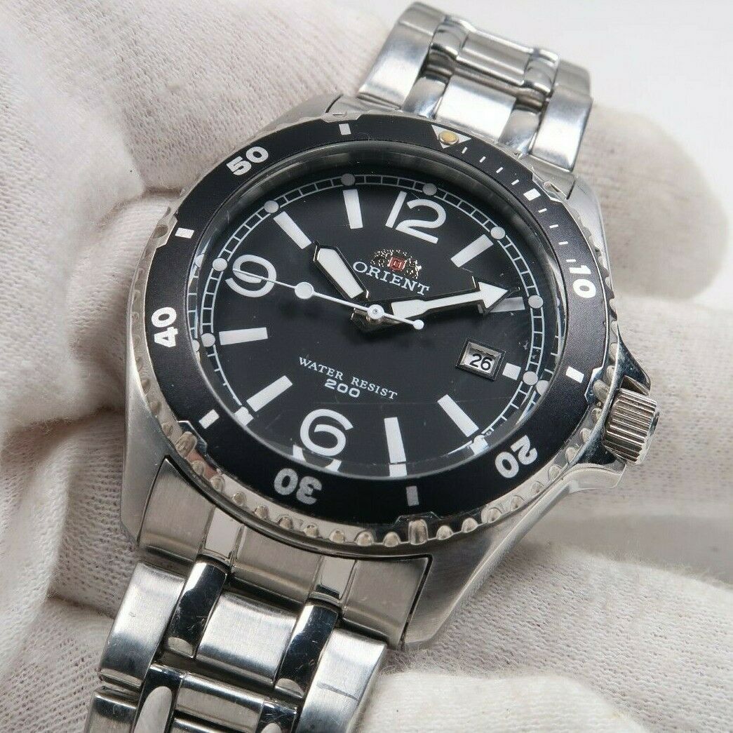 訳あり ORIENT UN7G-CO Diver CA 200M MENS ORIENT DIVERS Orient メンズ