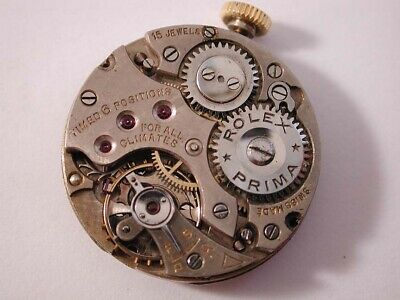 40 s Rolex Cal. 700 10 1 2 Hunter Movement . Just Serviced. 9