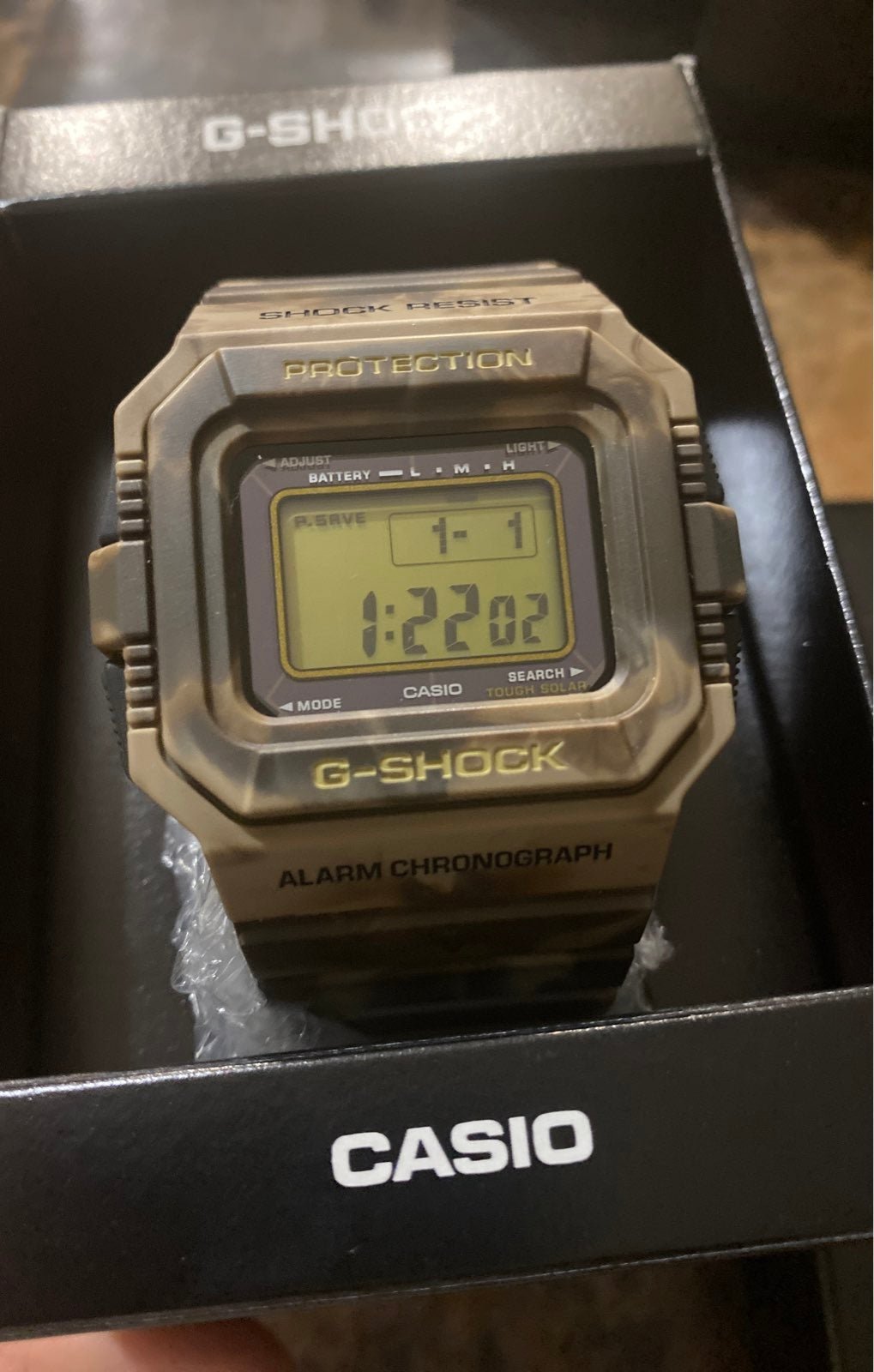 FS : G-shock G-5500MC-5CR Military Camo | WatchCharts Marketplace