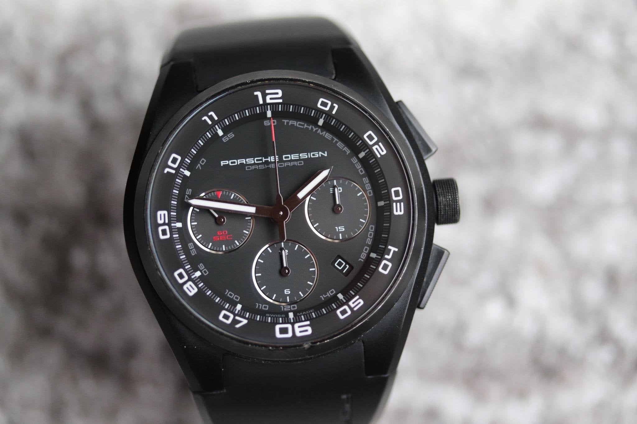 Porsche Design Dashboard Chronograph Automatic. Titanium. Very