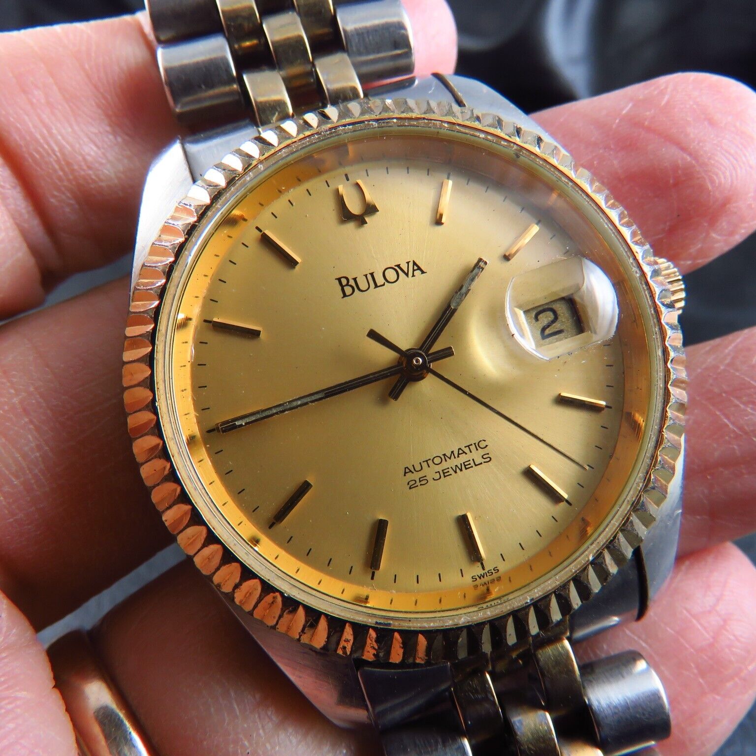 SWISS BULOVA 25 JEWELS AUTOMATIC MEN WATCH | WatchCharts Marketplace