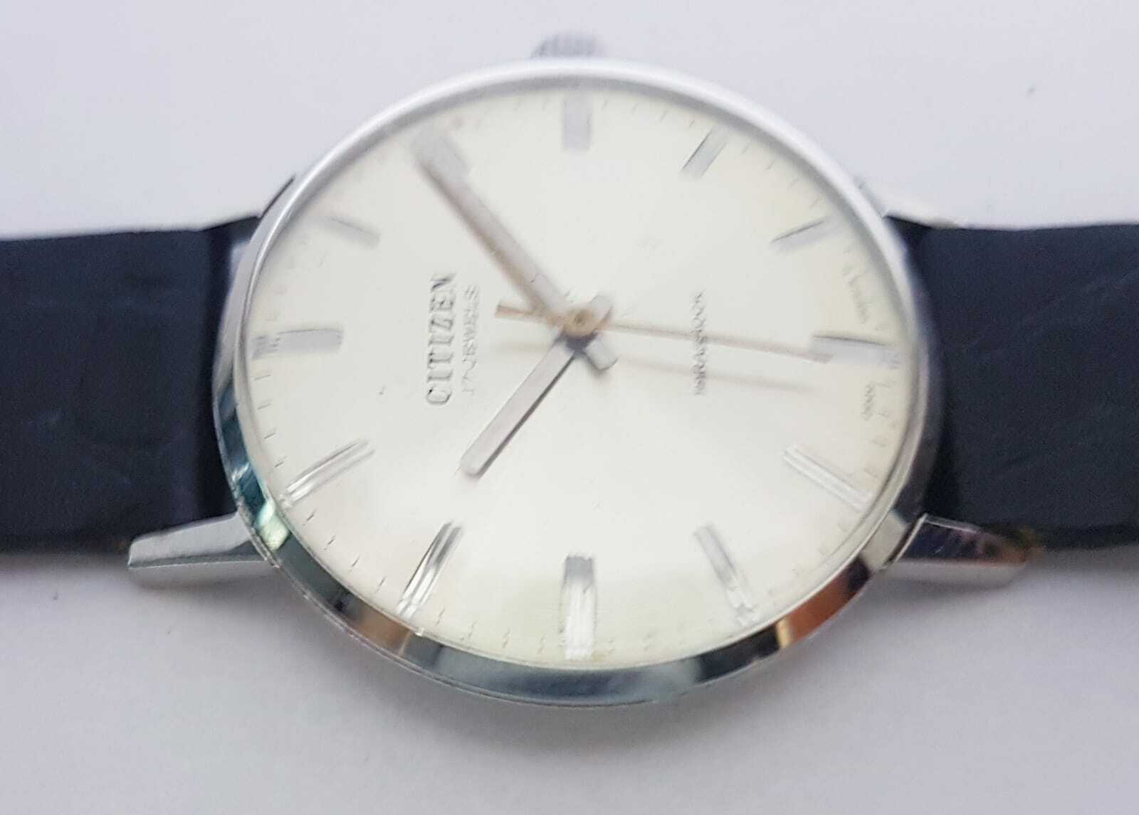 VINTAGE CITIZEN 63-5731 Mechanical Hand-winding 17Jew RARE MEN'S