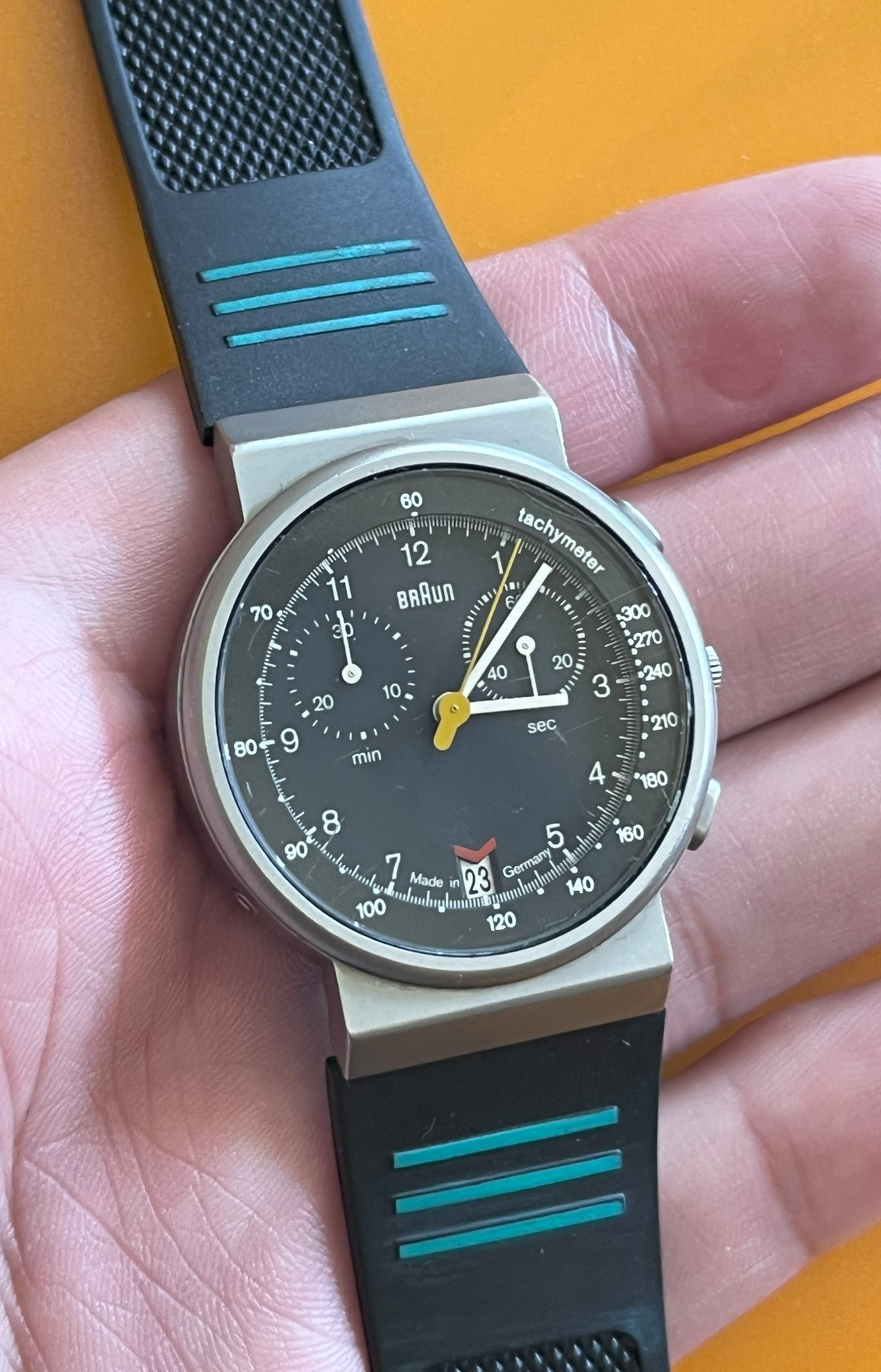 WTS] Braun AW60 (3806) -- Rare Quartz Chronograph [circa. 1995