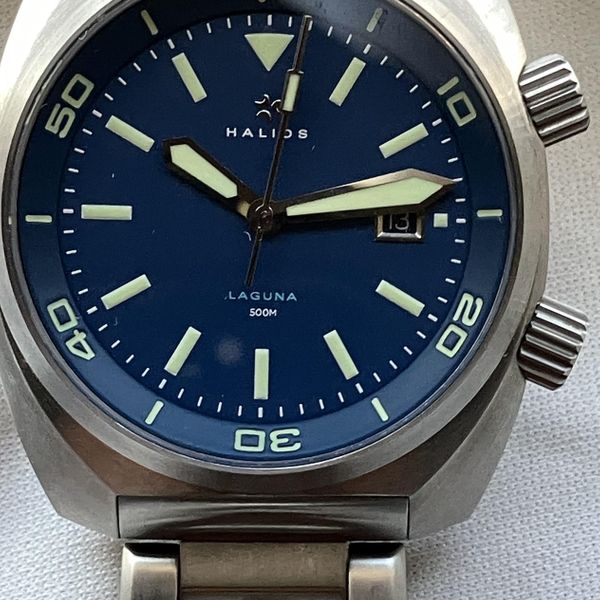 [WTS] Halios Laguna Dive Watch - Blue Dial - Version 1 - Excellent ...