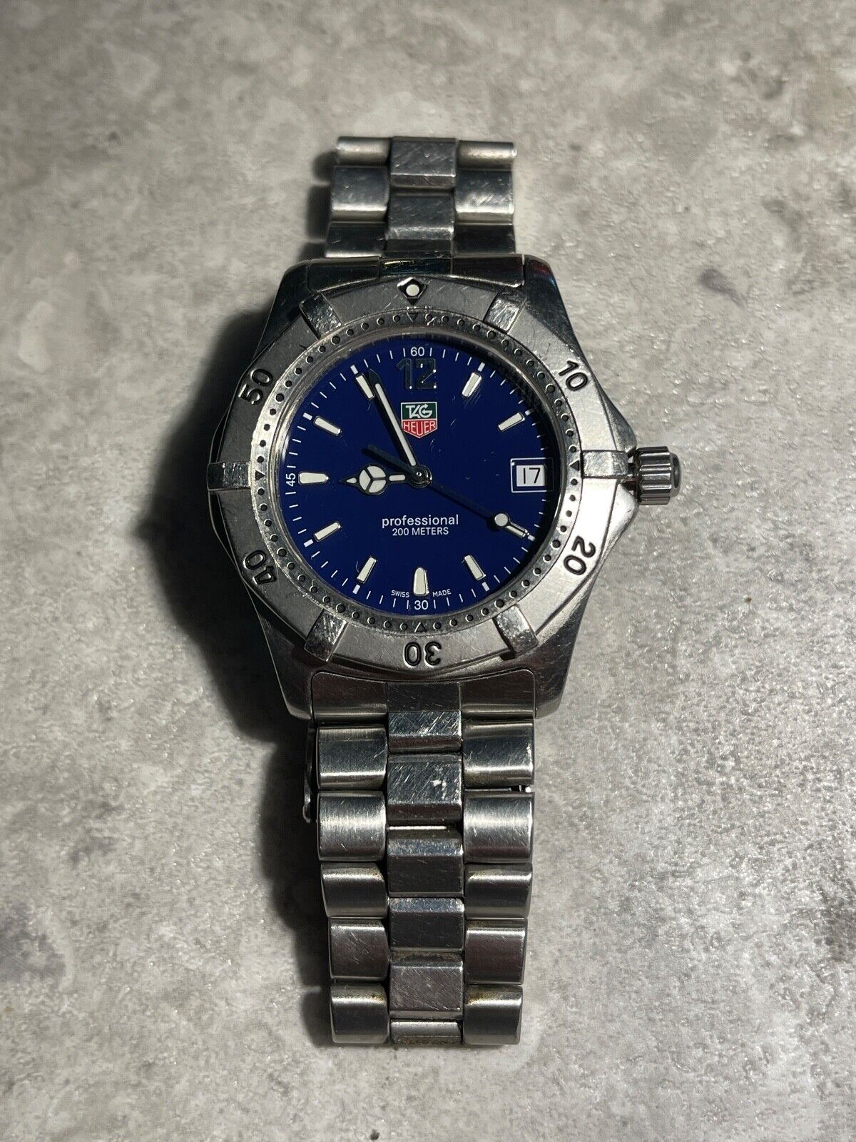 Tag heuer 2024 professional blue dial