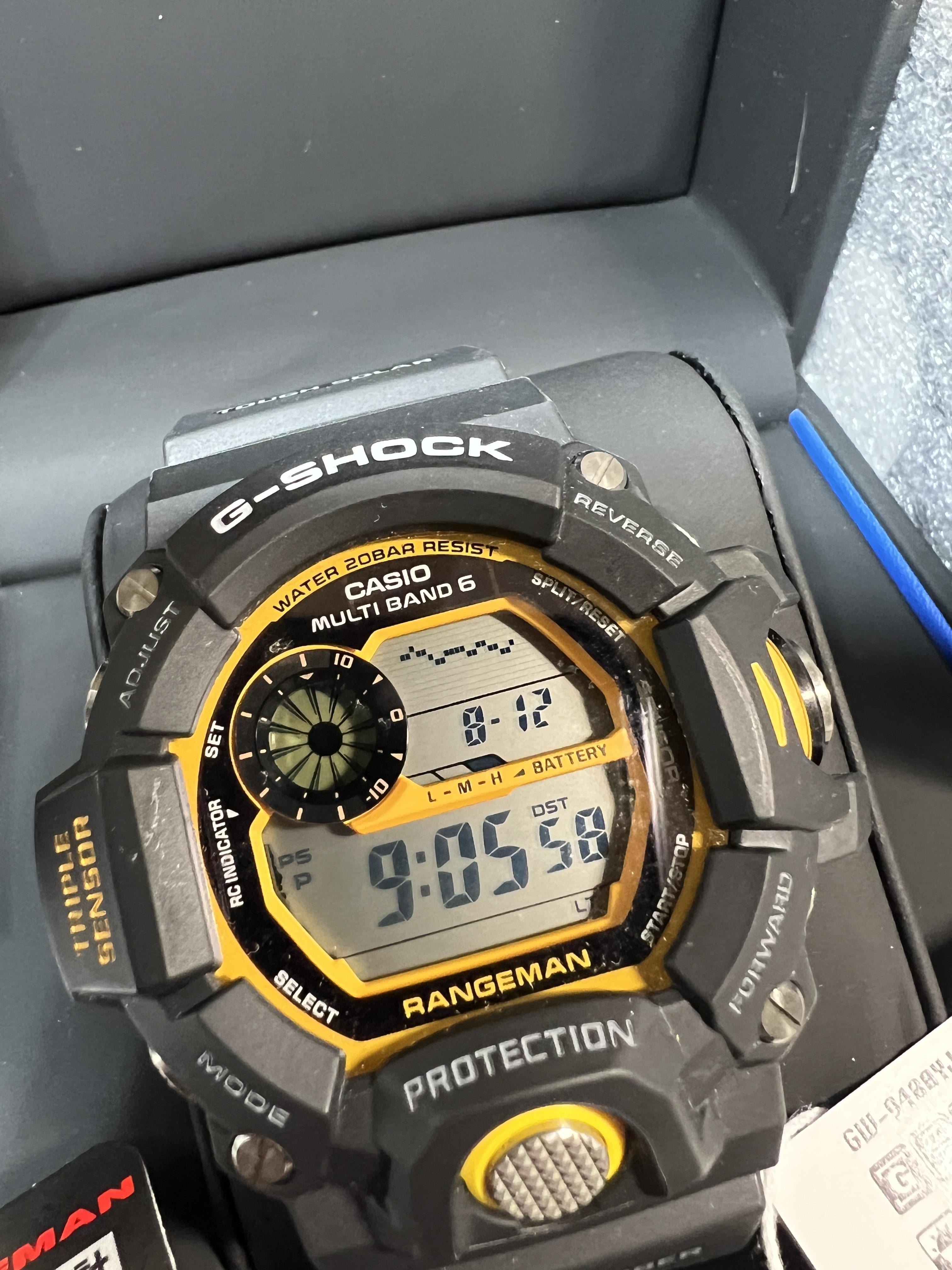 カシオ CASIO DW-3300 DIGI GRAPH オールドデジタル 純正ブレス付き 