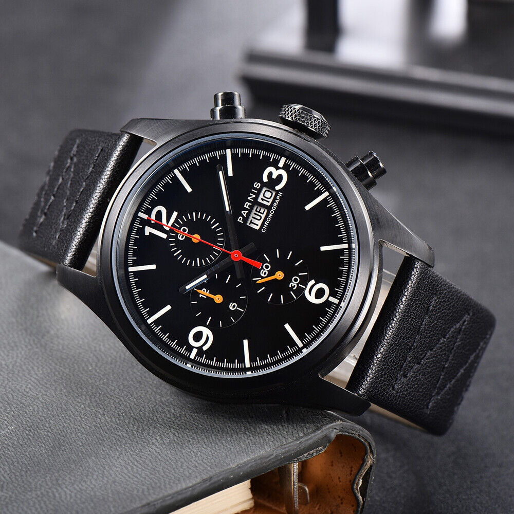 Parnis chronograph sales