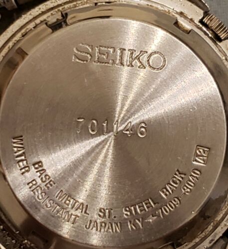 Men s Vintage SEIKO 5 7009 3040 Automatic 21 Jewels Japan Watch