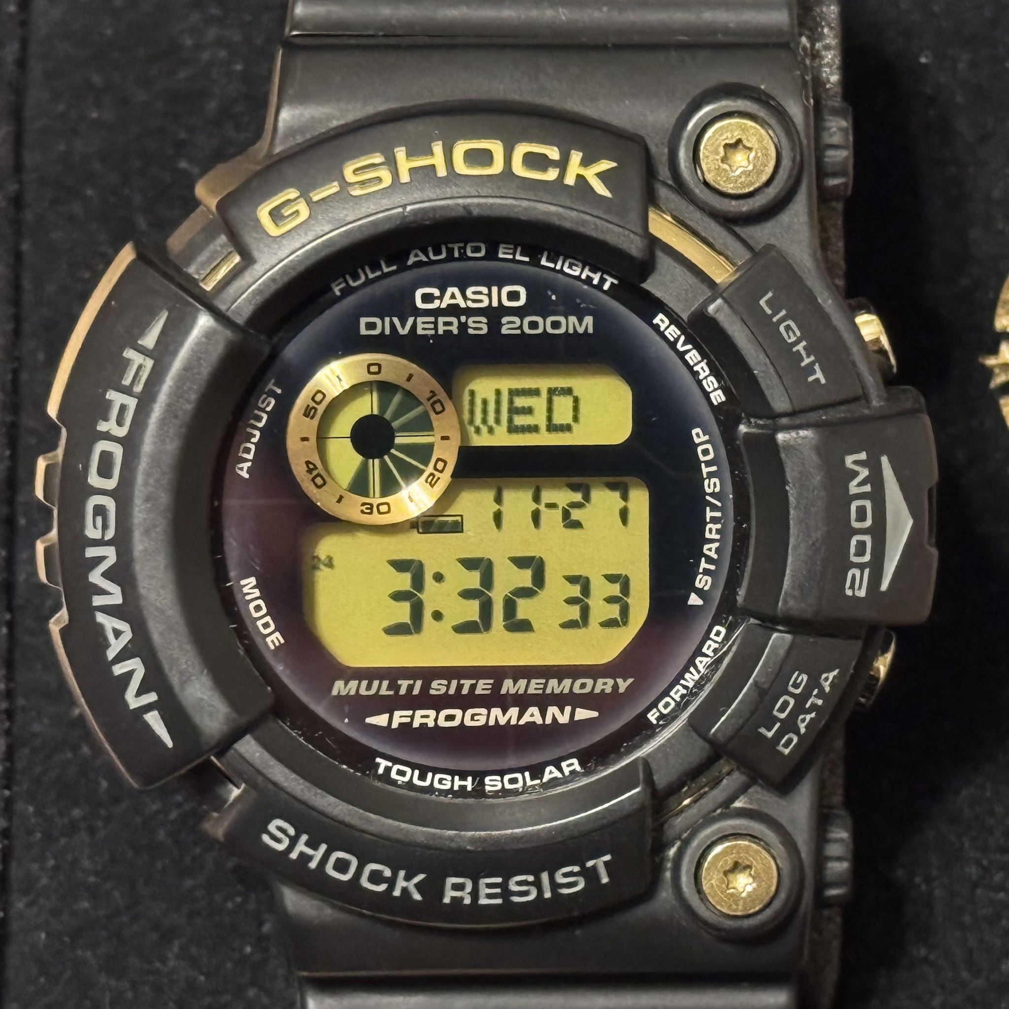 WTS] Casio G-Shock GW-225A-1 25th Anniversary Frogman Tough Solar 