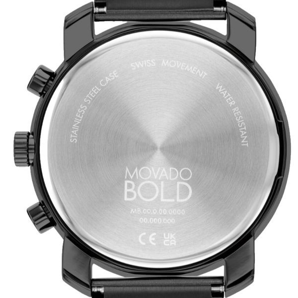 MOVADO TREND PROPEL 3601043 DIAL BLACK STAINLESS STEEL BRACELET 44MM ...