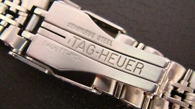 Genuine TAG Heuer 6000 Women s Stainless Steel Bracelet BAO677