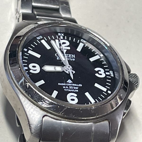 Citizen Promaster H330-t007465 Titanium Eco Drive Solar 35mm
