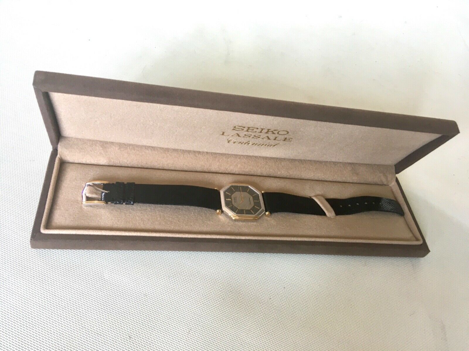 1981 Centennial Lasalle Seiko Men's Watch Signed Kentaro