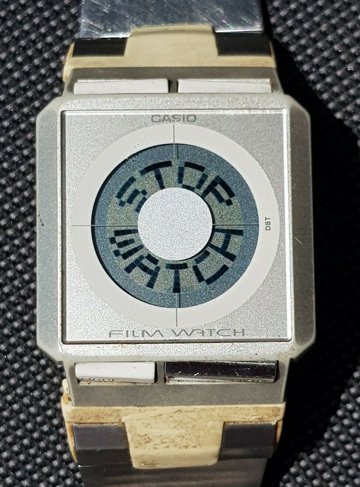 Vintage Casio Film Watch FS-02 World Time Data Bank Japan