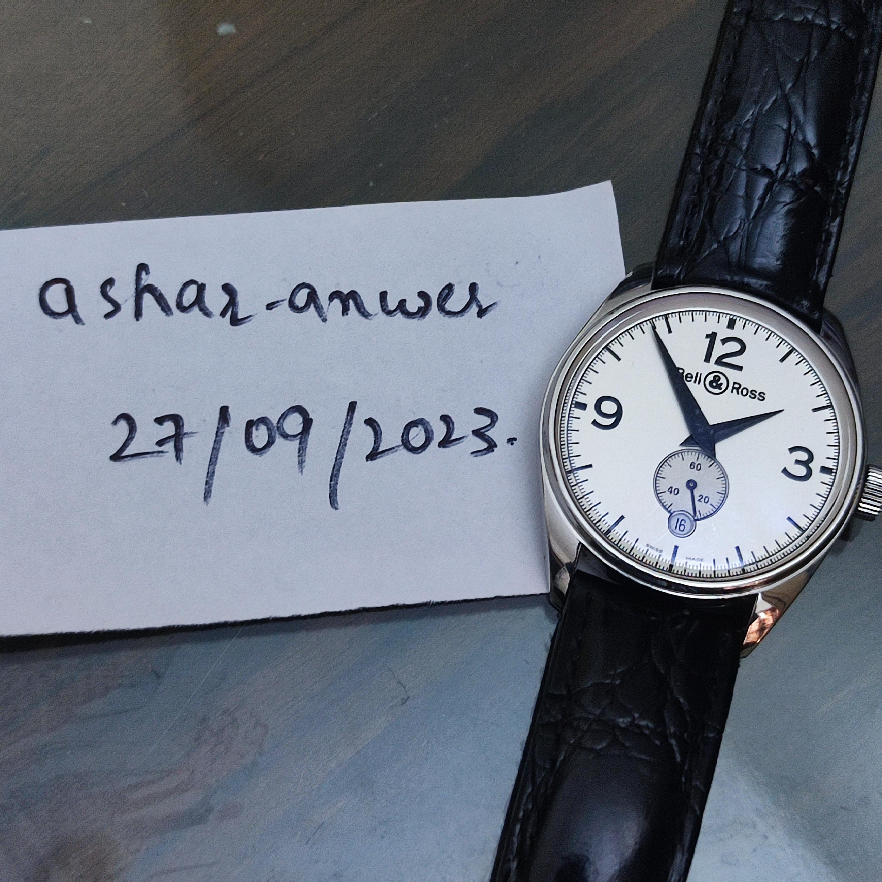 WTS] Bell & Ross vintage 123, 999$ Shipped | WatchCharts Marketplace