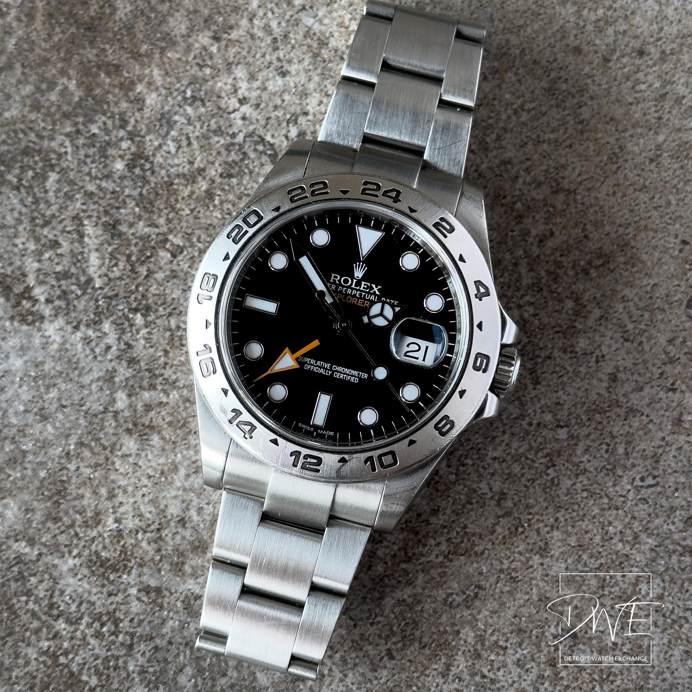 Rolex explorer ii clearance ebay