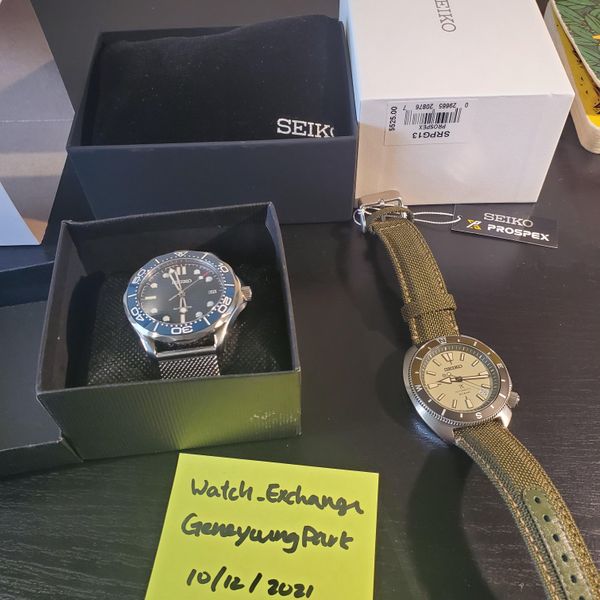 WTS] SEIKO new land tortoise SRPG13 and SEIKO SMP mod blue | WatchCharts