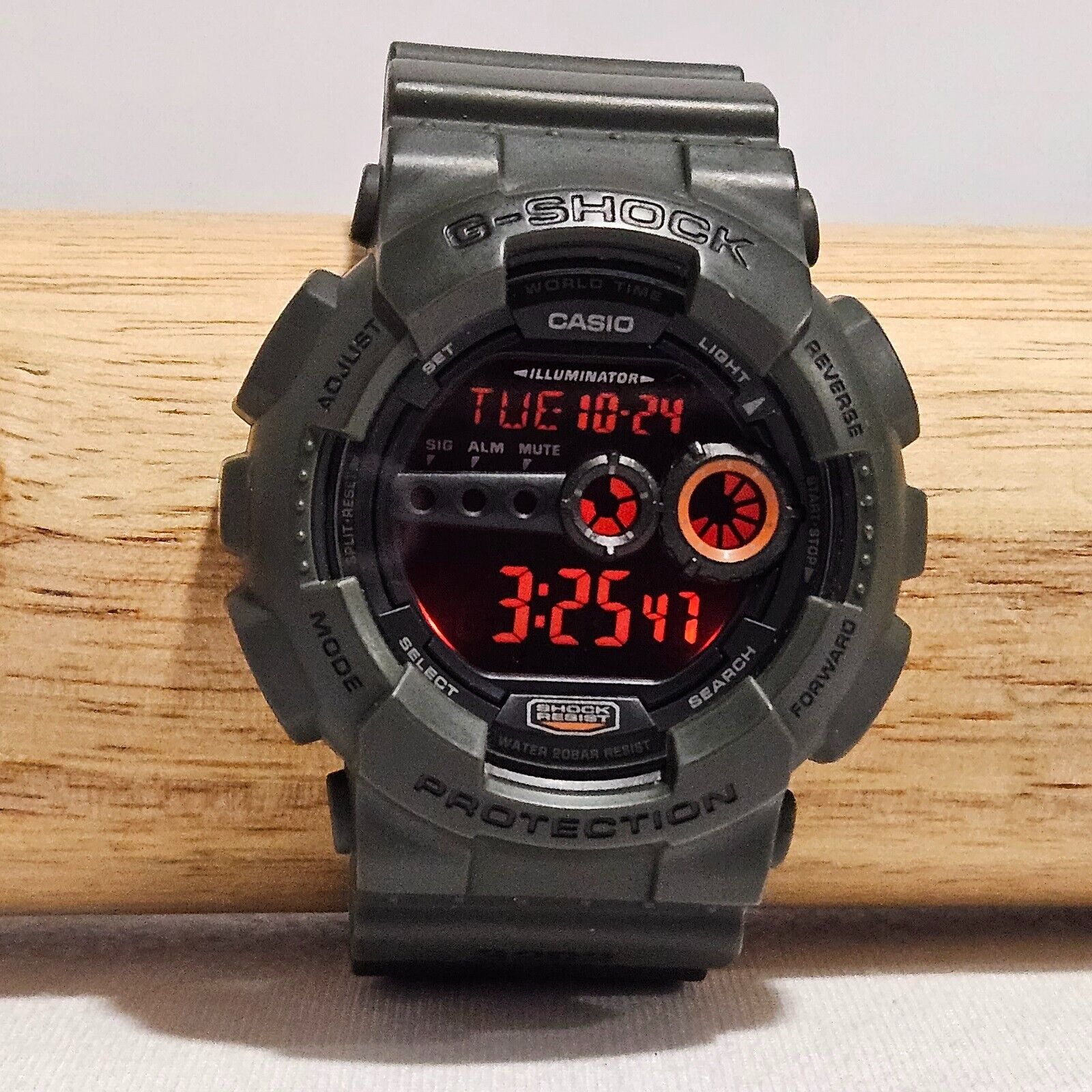 G-SHOCK GD-100MS-3JF カーキ