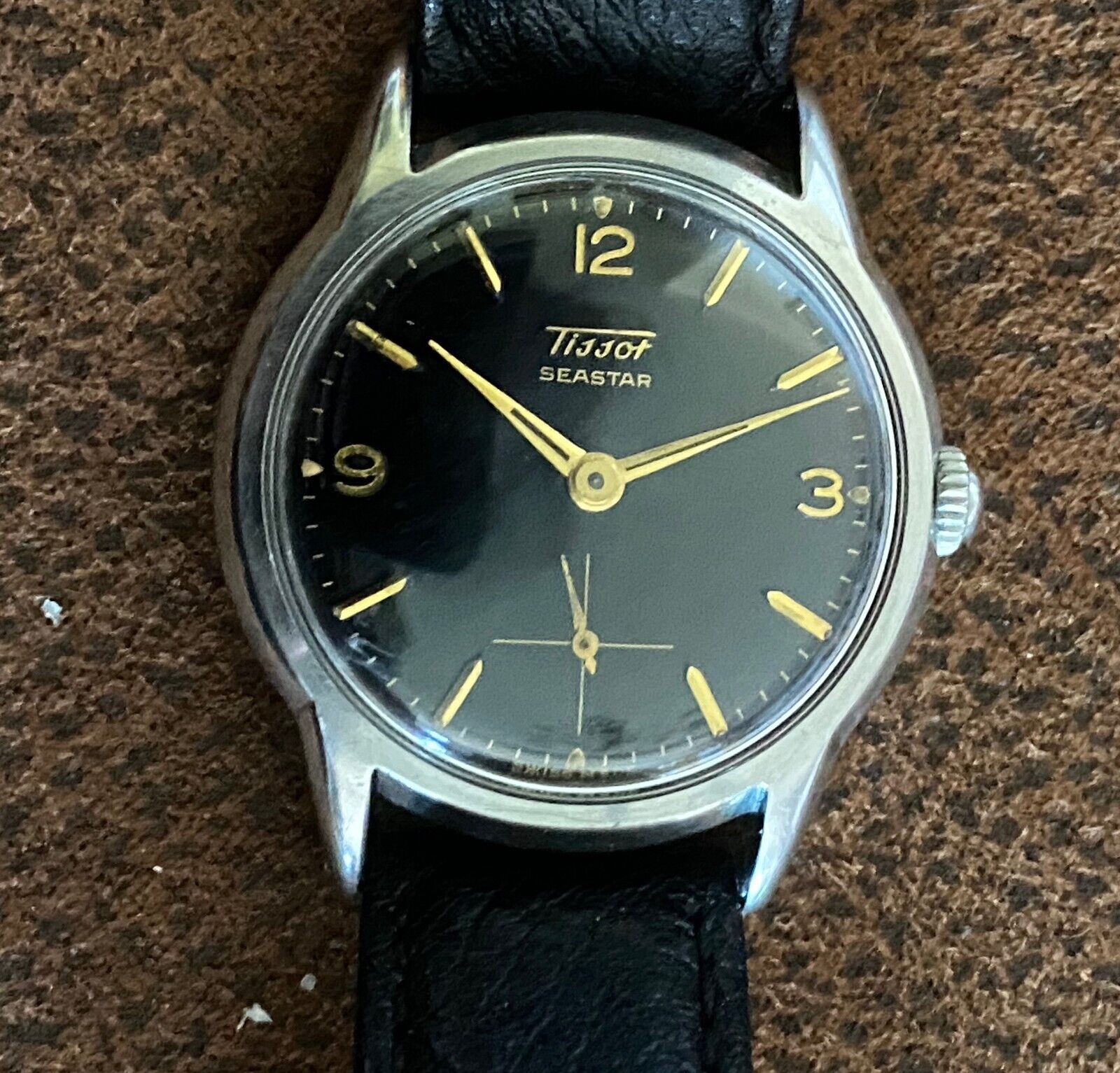 Vintage 1957 Tissot Seastar wrist watch high grade Calibre 27 B