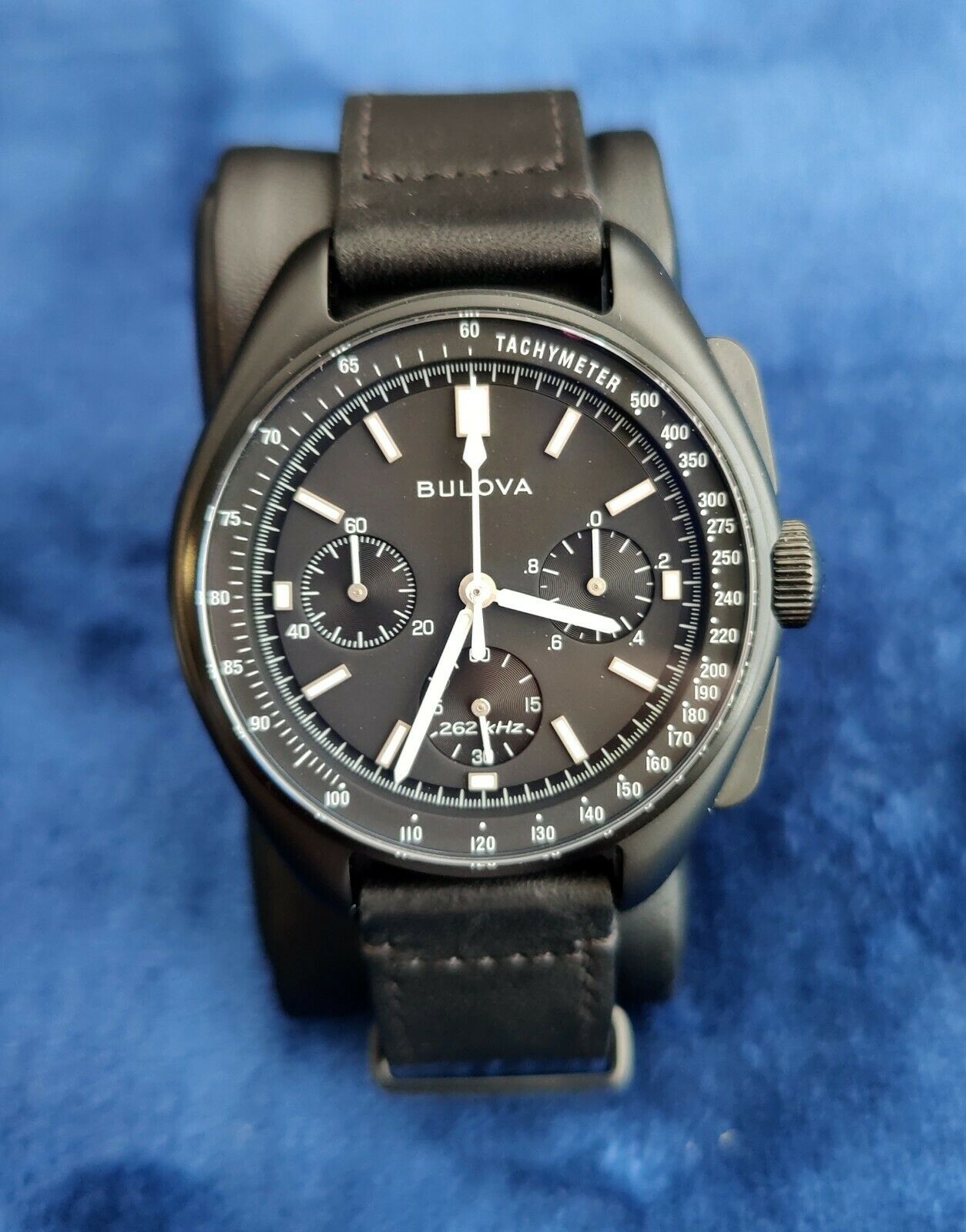 Bulova Lunar Pilot Chronograph 2017 Limited Edition Men s Watch Black 98A186 WatchCharts