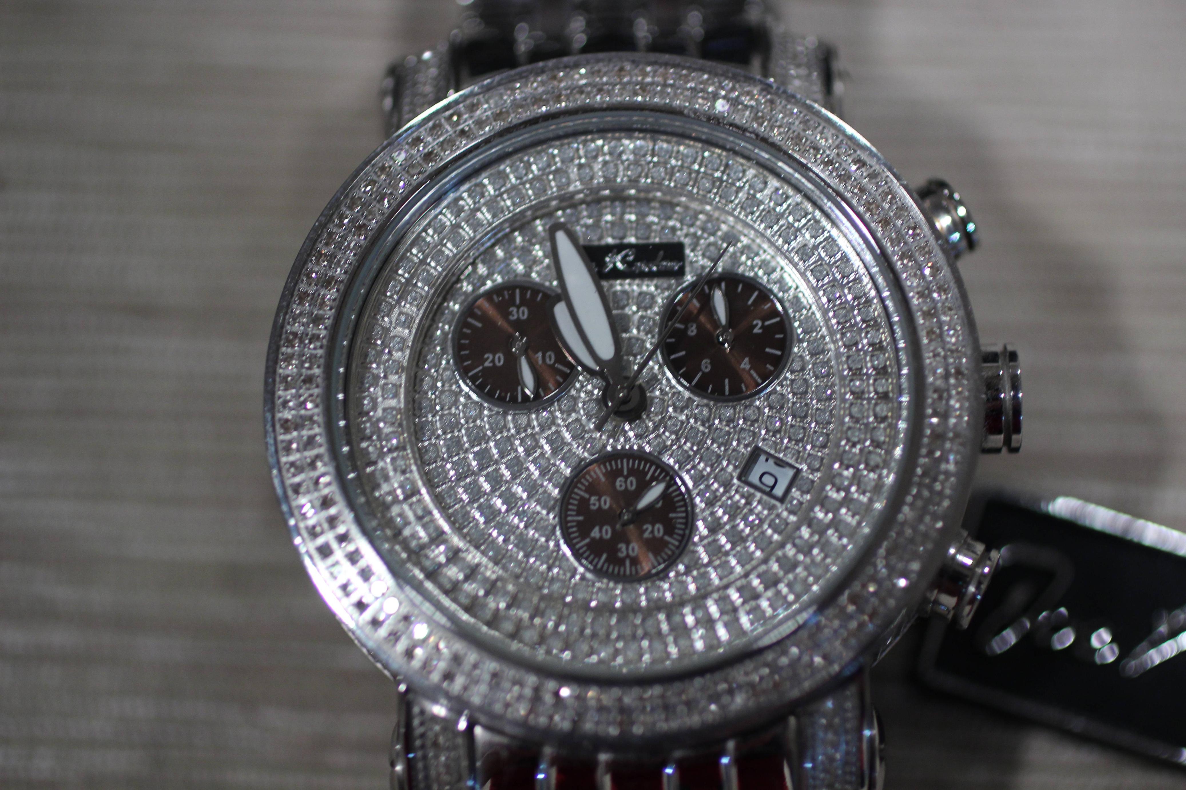 joe rodeo 3.5 ct diamond watch