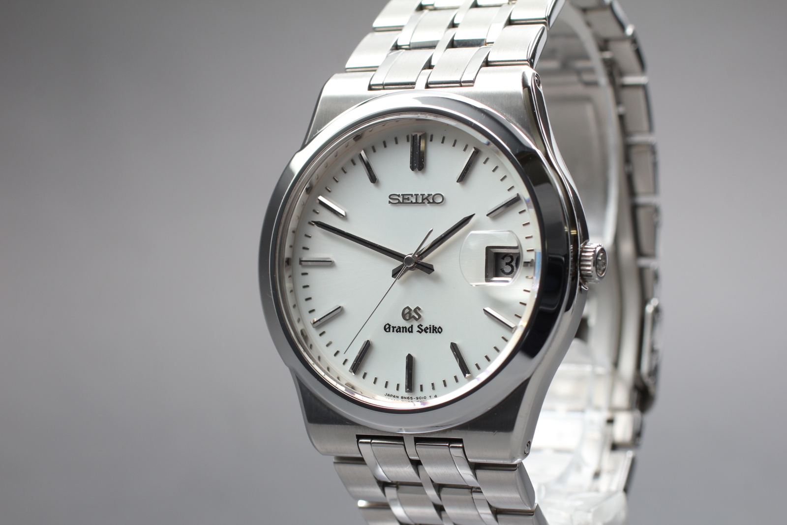 Near MINT 165mm] Grand Seiko GS 8N65-9010 SBGG007 Men's Quartz