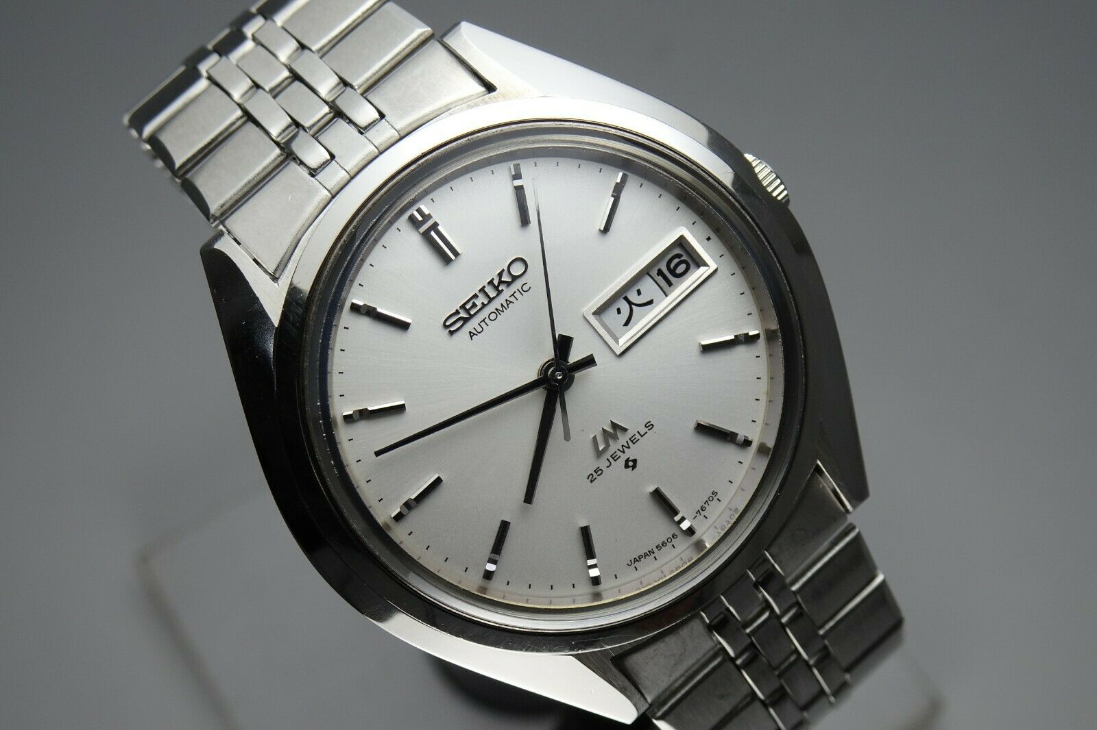 OH, Vintage 1974 JAPAN SEIKO LORD MATIC WEEKDATER 5606-7192 25Jewels  Automatic. | WatchCharts Marketplace