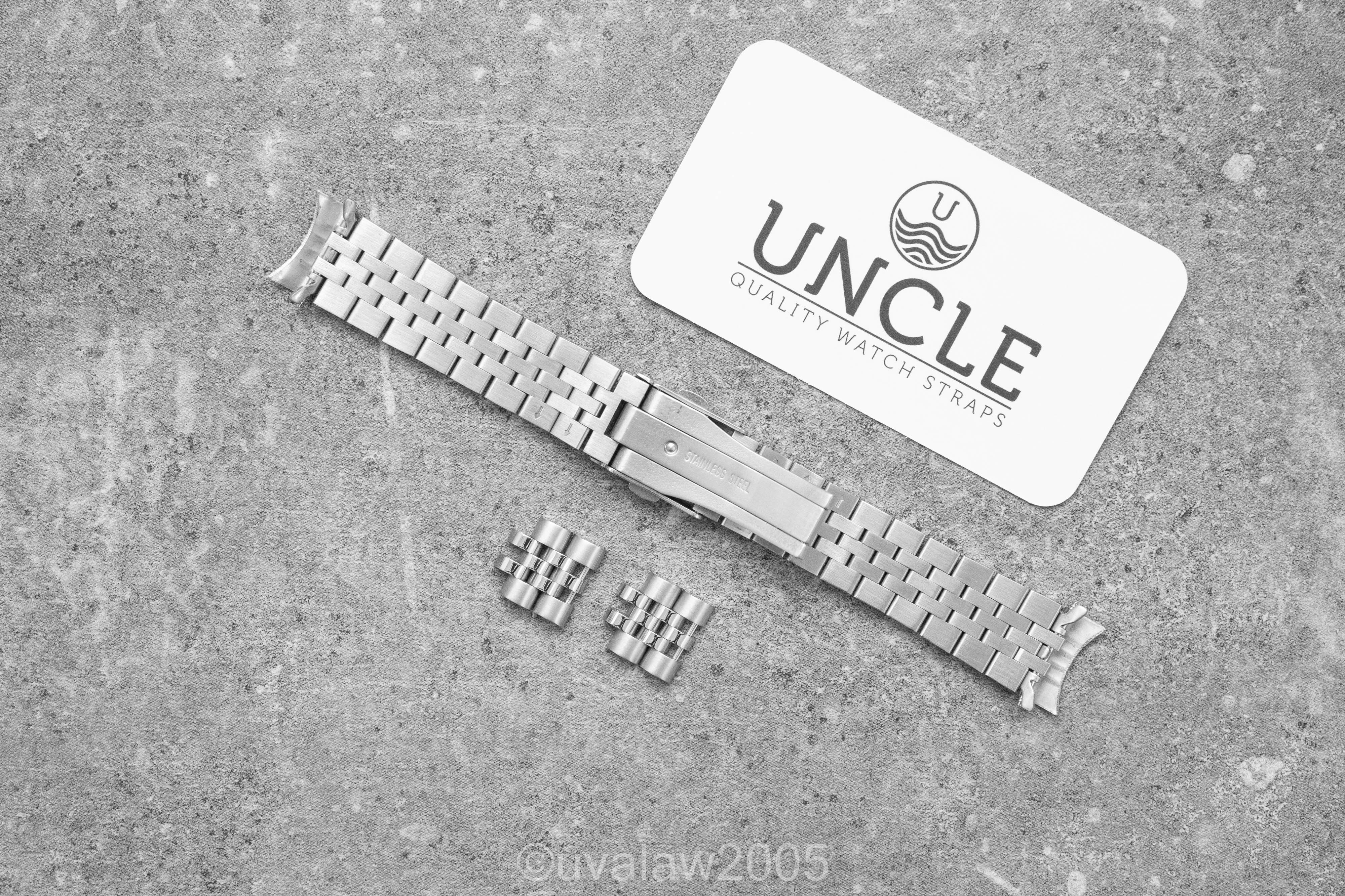 WTS 18mm Uncle Straps Jubilee Bracelet for Seiko 5 SNK SNKL