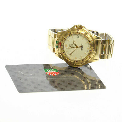 TAG HEUER 4000 series 994.706A beige Dial Quartz Men s