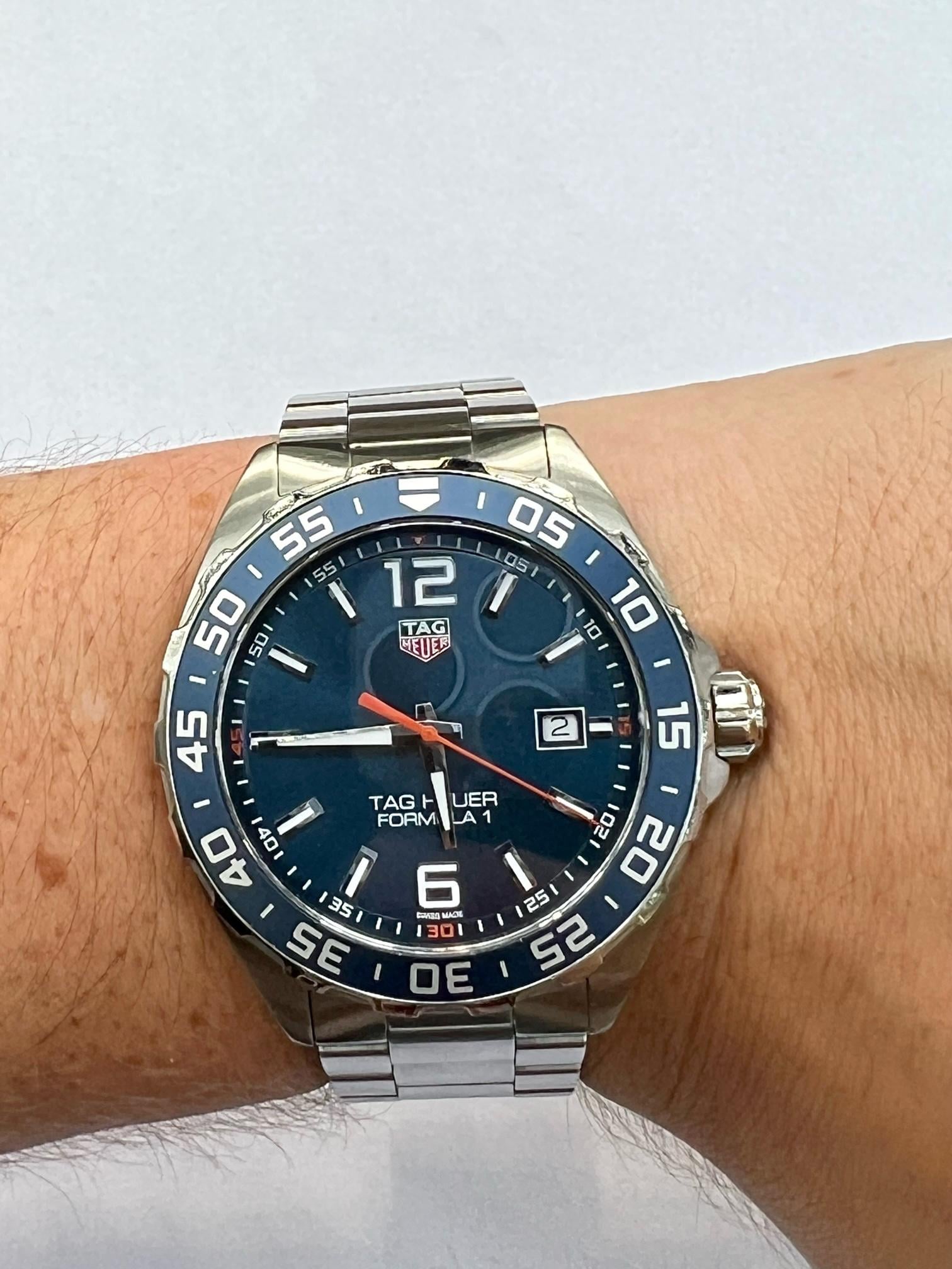 Tag heuer formula 1 calibre 2024 5 blue