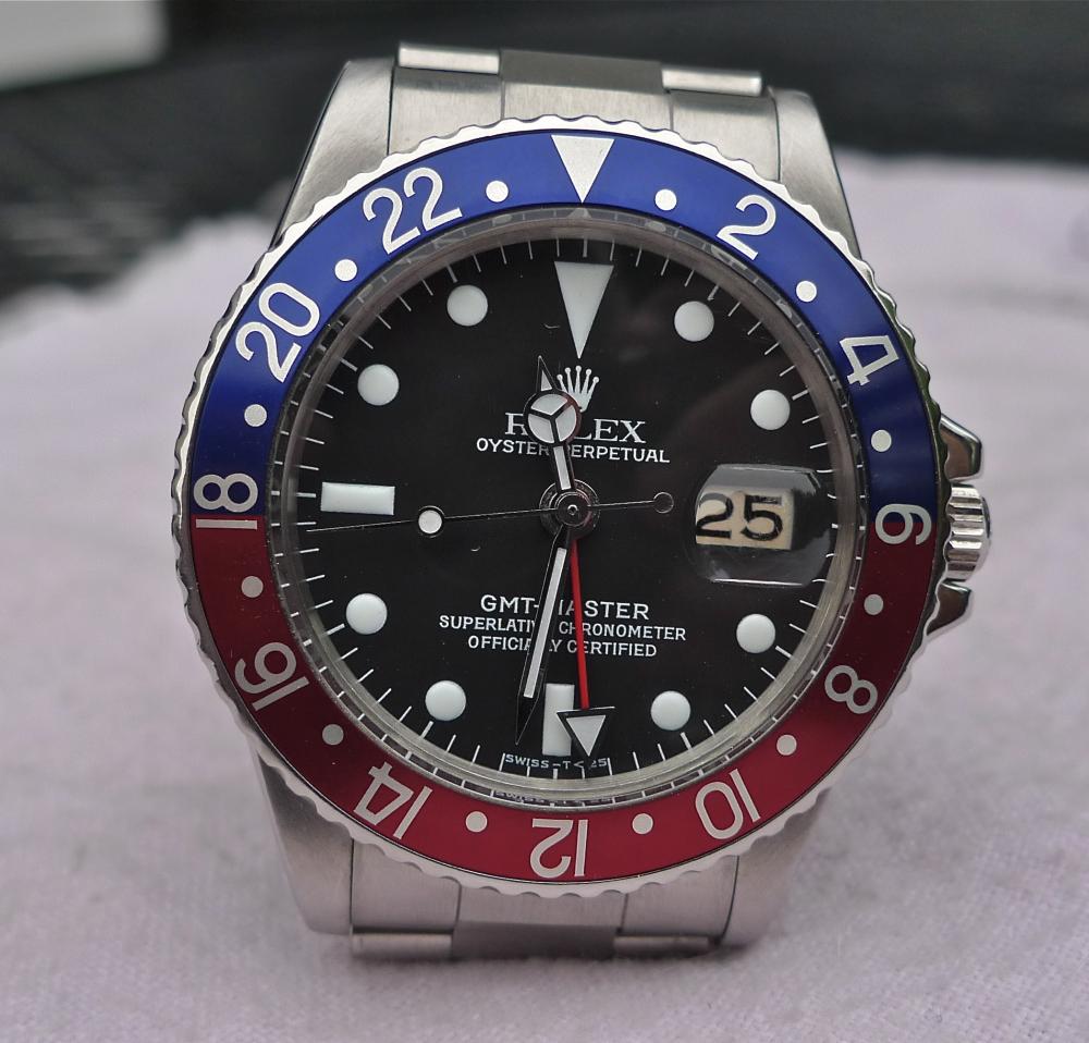 Rolex pepsi serial cheap number