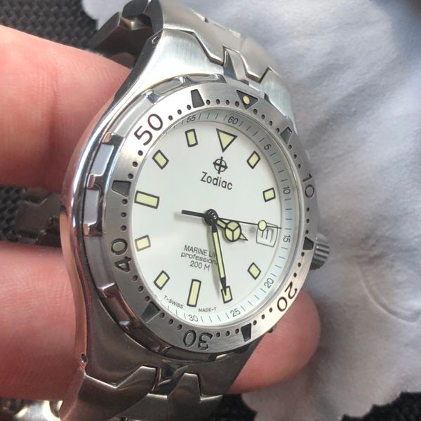 Aiguilles De Montre Zodiac Professional 200m - Numéro Pièce 8052 - Occasion - Pour Réparation Ou Customisation