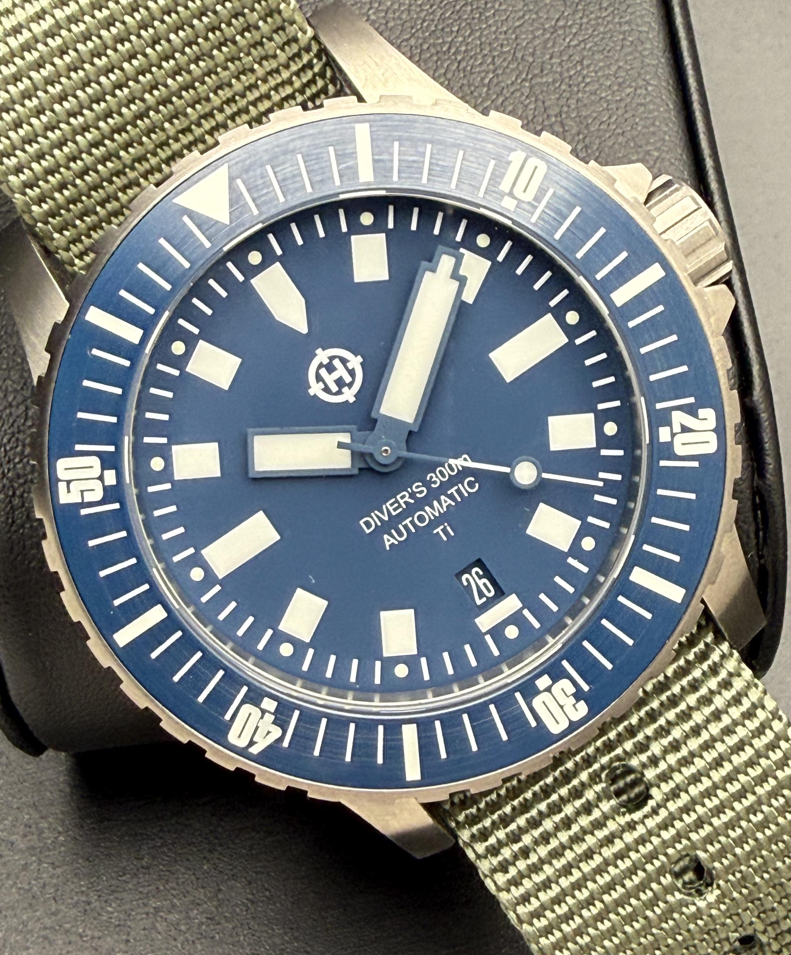 WTS] Just released Helm Vanuatu Titanium in Blue. New in box 